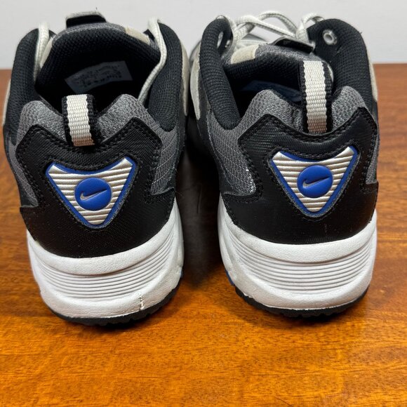 Nike Shoes Mens 8 Scrambles Hiking Trail Sneakers 313388-041 Grey Royal - Picture 2 of 11